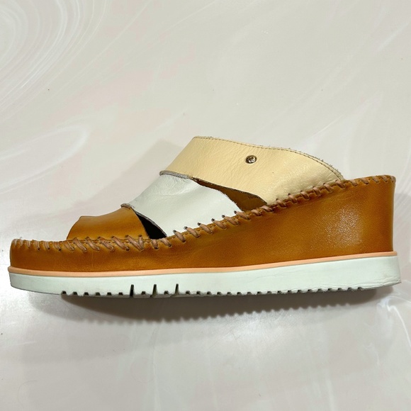 PIKOLINOS Aguadulce Strappy Wedge Sandals - Size 10 - Picture 3 of 7